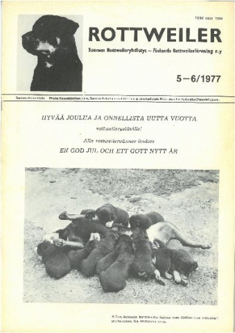 Rottweiler-lehti 1977