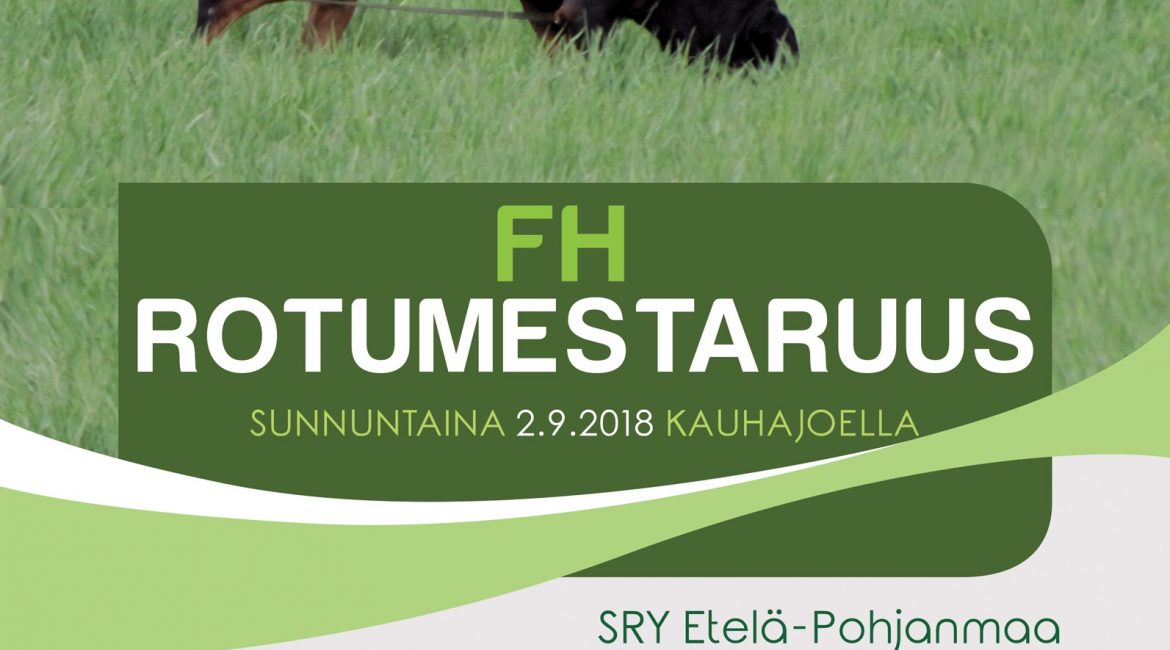 FH-rotumestaruus 2018 Kauhajoella
