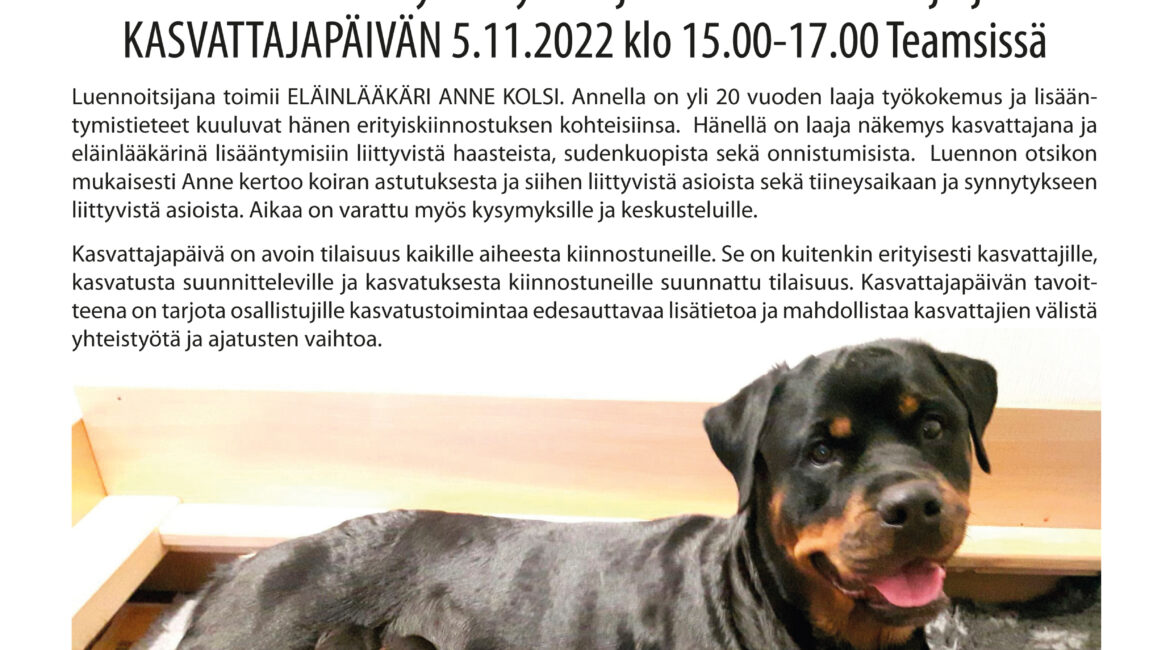 Kasvattajapäivät 5.11.