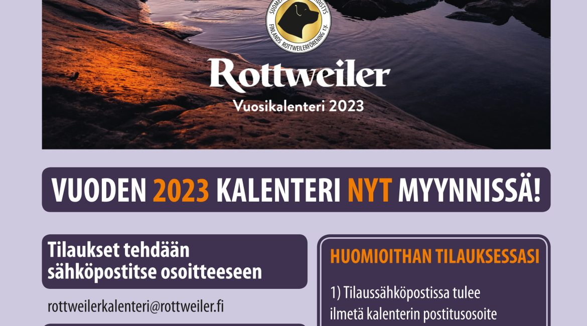 Rottweilerkalenteri 2023 Rottweilerkalenteri 2023