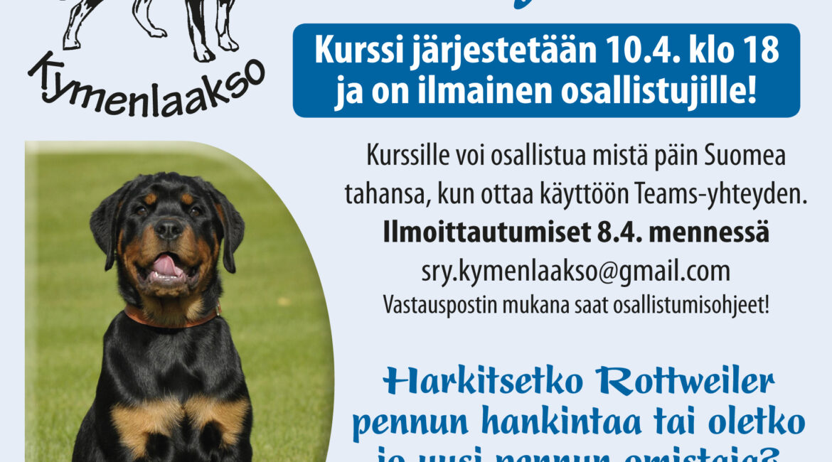 Omistajakurssi 10.4. SRY Kymenlaakso